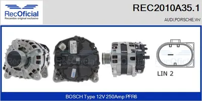 Alternador Audi Q7 · Audi A8 D5 · Vw TOUAREG