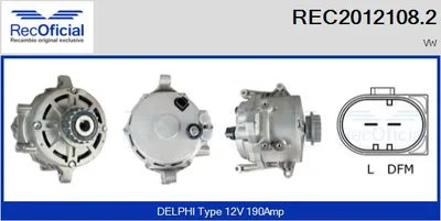 Alternador Vw TOUAREG