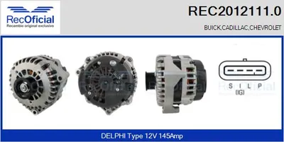 Alternador Cadillac ESCALADE · Chevrolet TAHOE
