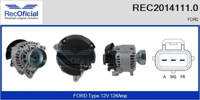 Alternador Ford FOCUS I · Ford FOCUS I Turnier · Ford FOCUS I Saloon