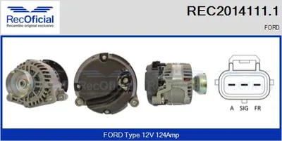 Alternador Ford FOCUS I · Ford FOCUS I Turnier · Ford FOCUS I Saloon
