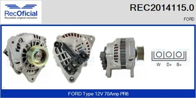 Alternador Ford ESCORT V · Ford ESCORT V Turnier · Ford ESCORT V Saloon