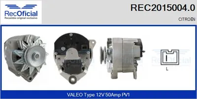 Alternador Citroën C35 Platform/Chassis