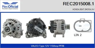 Alternador Seat LEON · Seat LEON SC · Seat LEON ST