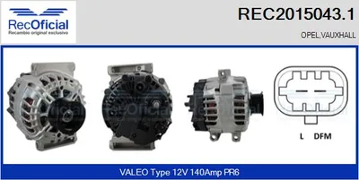 Alternador Opel INSIGNIA A · Opel INSIGNIA A Saloon · Opel INSIGNIA A Sports Tourer