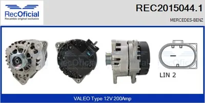 Alternador Mercedes-Benz E-CLASS