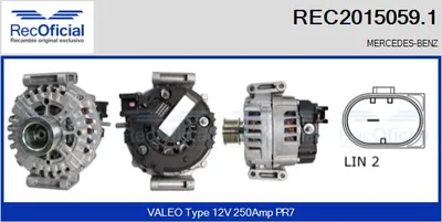 Alternador Mercedes-Benz S-CLASS
