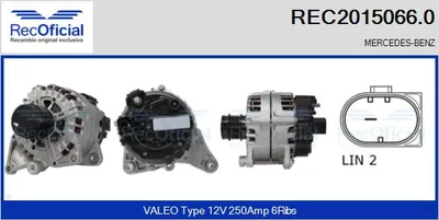Alternador Mercedes-Benz E-CLASS · Mercedes-Benz E-CLASS T-Model · Mercedes-Benz E-CLASS Coupe