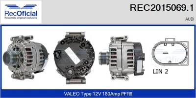 Alternador Audi A7 Sportback · Audi A6 C7 · Audi A6 C7 Avant