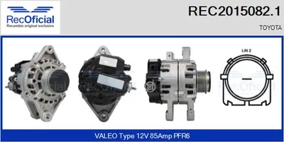 Alternador Toyota YARIS