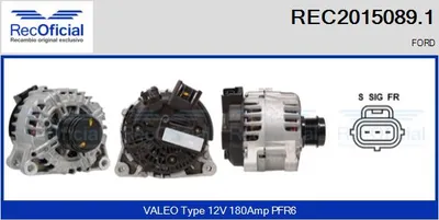 Alternador Ford MONDEO V Turnier · Ford MONDEO V Hatchback