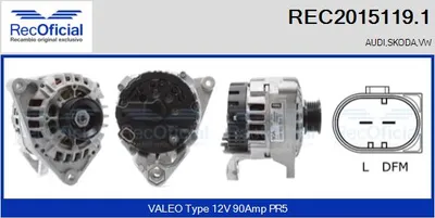 Alternador Audi A4 B5 · Vw PASSAT B5 · Audi A6 C5