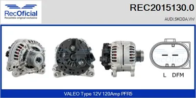 Alternador Audi A4 B5 · Vw PASSAT B5 · Audi A6 C5