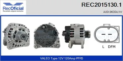Alternador Audi A4 B5 · Vw PASSAT B5 · Audi A6 C5