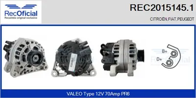 Alternador Peugeot 306 Hatchback · Peugeot 306 · Citroën C15 Box Body/MPV