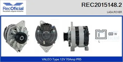Alternador Rover 200 II Hatchback · Lada NIVA Closed Off-Road Vehicle · Rover 400 II