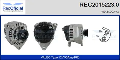 Alternador Audi A4 B5 · Audi A6 C4 · Audi CABRIOLET B3