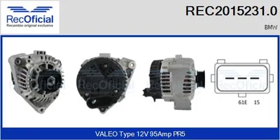 Alternador Bmw 3 Compact · Bmw 3 · Bmw 3 Touring