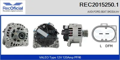 Alternador Seat CORDOBA · Audi A4 B5 · Seat IBIZA II