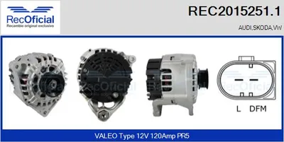 Alternador Audi A4 B5 · Vw PASSAT B5 · Audi A6 C5