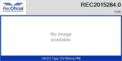 Alternador Ford KA · Ford FIESTA V · Ford FUSION