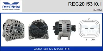 Alternador Renault LAGUNA II · Renault LAGUNA II Grandtour