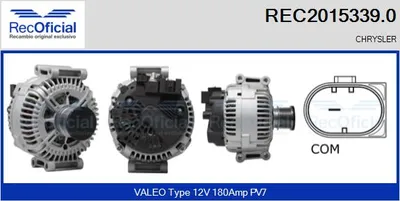 Alternador Chrysler 300C · Chrysler 300C Touring