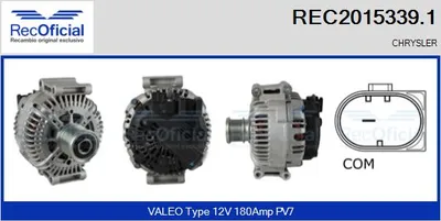 Alternador Chrysler 300C · Chrysler 300C Touring