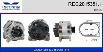 Alternador Audi A4 B7 · Audi A4 B7 Avant · Audi A4 B7 Convertible