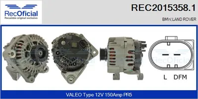 Alternador Land Rover FREELANDER I
