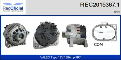 Alternador Bmw 7