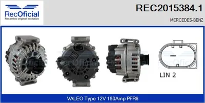 Alternador Mercedes-Benz G-CLASS · Mercedes-Benz G-CLASS Cabrio · Mercedes-Benz SL