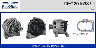 Alternador Bmw X3 · Bmw 3 · Bmw 3 Touring