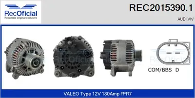 Alternador Vw TOUAREG · Audi Q7
