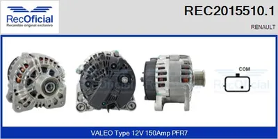 Alternador Renault LAGUNA III · Renault LAGUNA III Grandtour · Renault LAGUNA Coupe