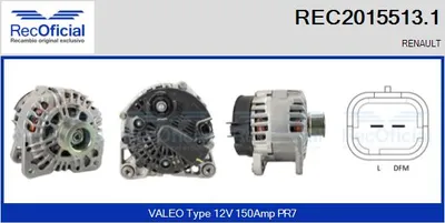 Alternador Renault ESPACE IV