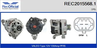 Alternador Opel ASTRA J · Opel MERIVA B MPV · Opel ASTRA J Sports Tourer