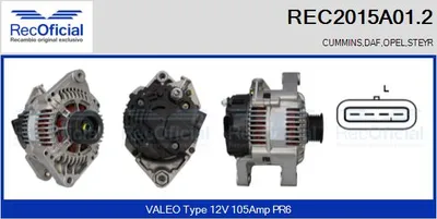 Alternador Opel SINTRA