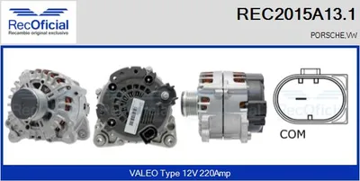 Alternador Vw TOUAREG · Porsche CAYENNE