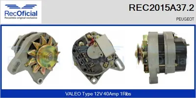 Alternador Peugeot 305 I Break · Peugeot 305 II Break · Peugeot 305 I