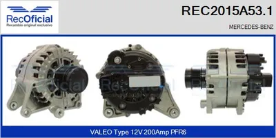 Alternador Mercedes-Benz GLC · Mercedes-Benz C-CLASS Coupe · Mercedes-Benz E-CLASS