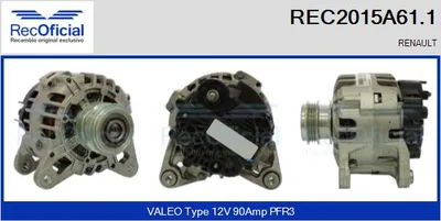Alternador Renault TWINGO II