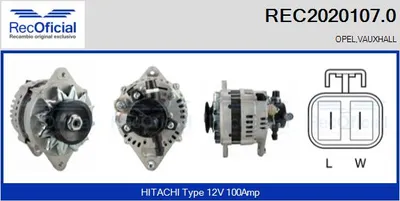 Alternador Opel COMBO Box Body/MPV · Opel ASTRA F Saloon · Opel ASTRA F Hatchback