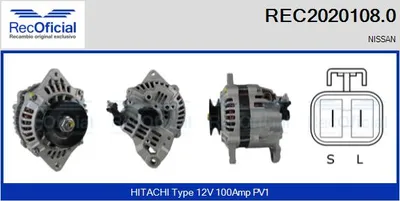Alternador Nissan ALMERA TINO · Nissan ALMERA II Hatchback · Nissan ALMERA II