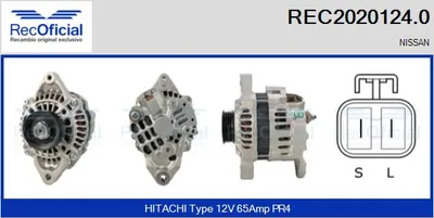 Alternador Nissan 100NX · Nissan SUNNY III Hatchback · Nissan SUNNY III Liftback