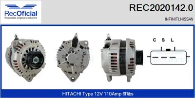 Alternador Infiniti Q45 I