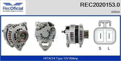 Alternador Nissan PATHFINDER II