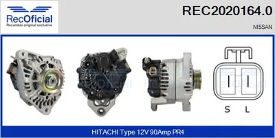 Alternador Nissan PRIMERA · Nissan PRIMERA Traveller · Nissan ALMERA TINO