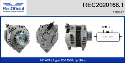 Alternador Renault VEL SATIS · Renault ESPACE IV