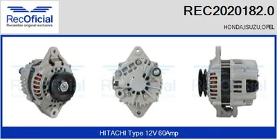 Alternador Opel FRONTERA B